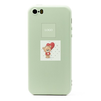 Чехол-накладка для Apple iPhone 5 (зеленый) ORG Full Soft Touch Чехол-накладка для Apple iPhone 5 (зеленый) ORG Full Soft Touch