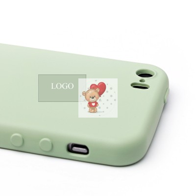 Чехол-накладка для Apple iPhone 5S (зеленый) ORG Full Soft Touch