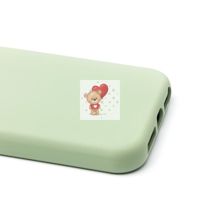 Чехол-накладка для Apple iPhone 5S (зеленый) ORG Full Soft Touch