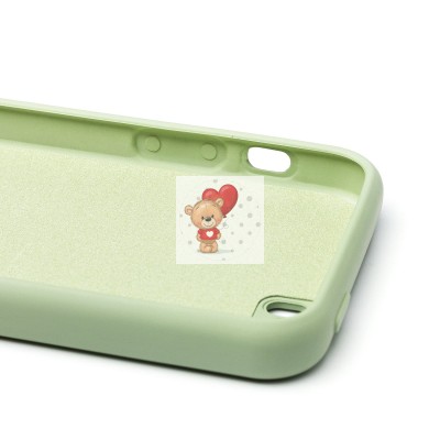 Чехол-накладка для Apple iPhone 5S (зеленый) ORG Full Soft Touch