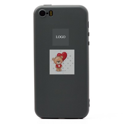 Чехол-накладка для Apple iPhone SE (оливковый) ORG Full Soft Touch