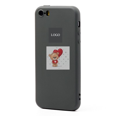 Чехол-накладка для Apple iPhone SE (оливковый) ORG Full Soft Touch