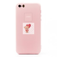 Чехол-накладка для Apple iPhone SE (розовый) ORG Full Soft Touch