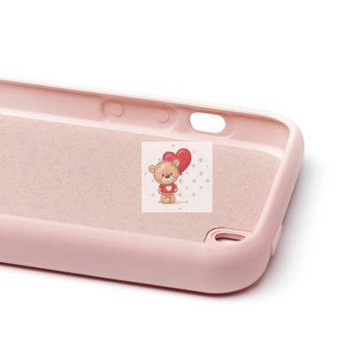 Чехол-накладка для Apple iPhone SE (розовый) ORG Full Soft Touch