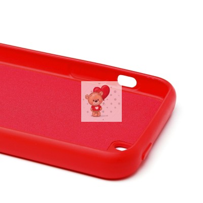 Чехол-накладка для Apple iPhone 5 (красный) ORG Full Soft Touch