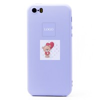 Чехол-накладка для Apple iPhone SE (фиолетовый) ORG Full Soft Touch