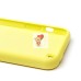 Чехол-накладка для Apple iPhone 5S (желтый) ORG Full Soft Touch