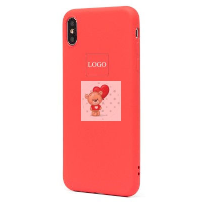 Чехол-накладка для Apple iPhone XS Max (коралловый) ORG Full Soft Touch Чехол-накладка для Apple iPhone XS Max (коралловый) ORG Full Soft Touch