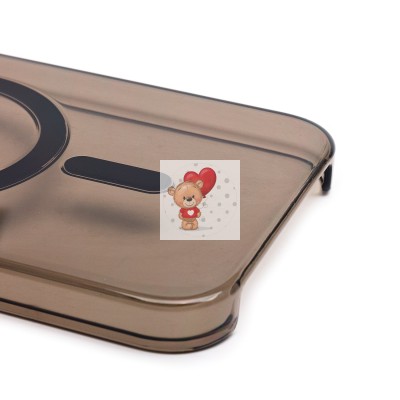 Чехол-накладка для Apple iPhone 11 (черный) ORG PC Clear Case SafeMag