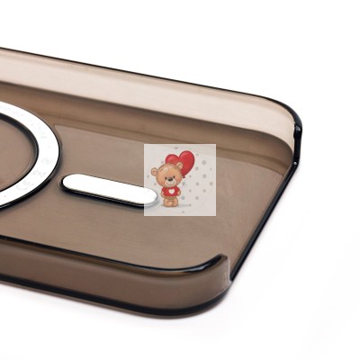 Чехол-накладка для Apple iPhone 11 (черный) ORG PC Clear Case SafeMag