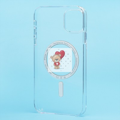 Чехол-накладка для Apple iPhone 11 (прозрачный) ORG PC Clear Case SafeMag
