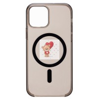 Чехол-накладка для Apple iPhone 12 Pro (черный) ORG PC Clear Case SafeMag Чехол-накладка для Apple iPhone 12 Pro (черный) ORG PC Clear Case SafeMag