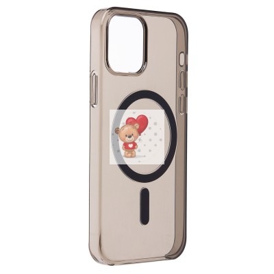 Чехол-накладка для Apple iPhone 12 Pro (черный) ORG PC Clear Case SafeMag Чехол-накладка для Apple iPhone 12 Pro (черный) ORG PC Clear Case SafeMag