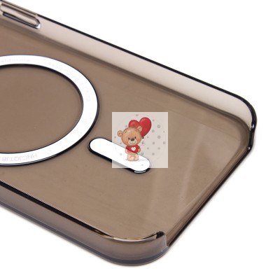 Чехол-накладка для Apple iPhone 12 Pro (черный) ORG PC Clear Case SafeMag Чехол-накладка для Apple iPhone 12 Pro (черный) ORG PC Clear Case SafeMag