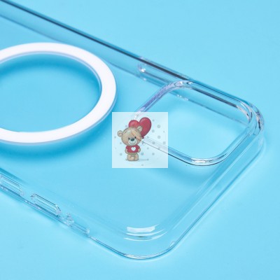 Чехол-накладка для Apple iPhone 12 (прозрачный) ORG PC Clear Case SafeMag