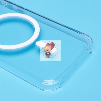 Чехол-накладка для Apple iPhone 12 (прозрачный) ORG PC Clear Case SafeMag