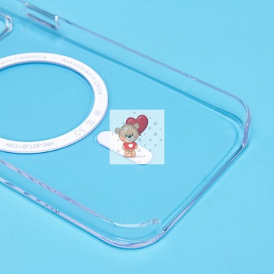 Чехол-накладка для Apple iPhone 12 (прозрачный) ORG PC Clear Case SafeMag