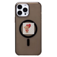 Чехол-накладка для Apple iPhone 13 Pro Max (черный) ORG PC Clear Case SafeMag