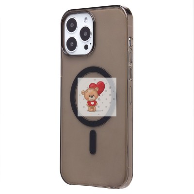 Чехол-накладка для Apple iPhone 13 Pro Max (черный) ORG PC Clear Case SafeMag