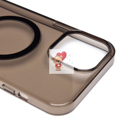 Чехол-накладка для Apple iPhone 13 Pro Max (черный) ORG PC Clear Case SafeMag