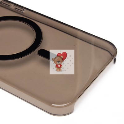 Чехол-накладка для Apple iPhone 13 Pro Max (черный) ORG PC Clear Case SafeMag