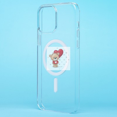 Чехол-накладка для Apple iPhone 13 Pro Max (прозрачный) ORG PC Clear Case SafeMag