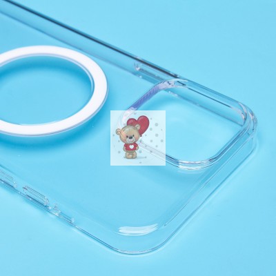 Чехол-накладка для Apple iPhone 13 Pro Max (прозрачный) ORG PC Clear Case SafeMag
