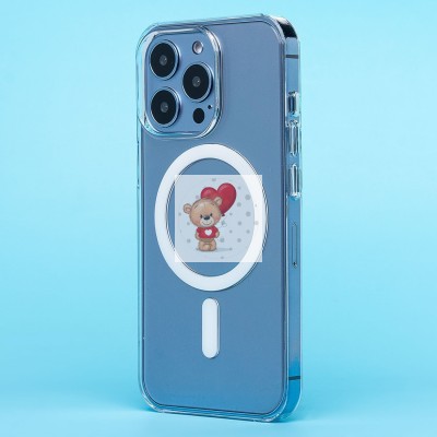 Чехол-накладка для Apple iPhone 13 Pro (прозрачный) ORG PC Clear Case SafeMag Чехол-накладка для Apple iPhone 13 Pro (прозрачный) ORG PC Clear Case SafeMag