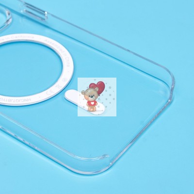 Чехол-накладка для Apple iPhone 13 Pro (прозрачный) ORG PC Clear Case SafeMag Чехол-накладка для Apple iPhone 13 Pro (прозрачный) ORG PC Clear Case SafeMag