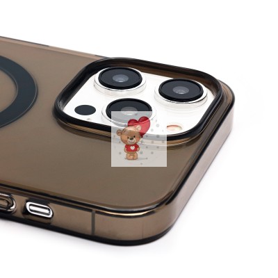 Чехол-накладка для Apple iPhone 14 Pro Max (черный) ORG PC Clear Case SafeMag Чехол-накладка для Apple iPhone 14 Pro Max (черный) ORG PC Clear Case SafeMag