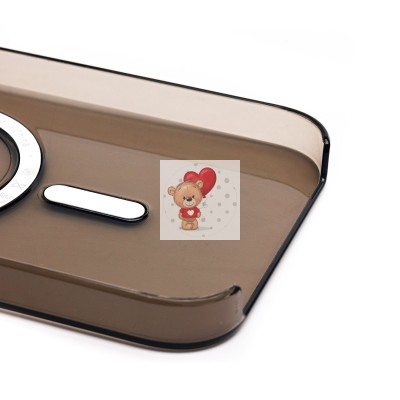 Чехол-накладка для Apple iPhone 14 Pro Max (черный) ORG PC Clear Case SafeMag Чехол-накладка для Apple iPhone 14 Pro Max (черный) ORG PC Clear Case SafeMag