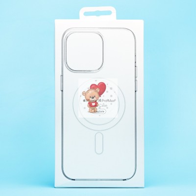 Чехол-накладка для Apple iPhone 14 Pro Max (прозрачный) ORG PC Clear Case SafeMag Чехол-накладка для Apple iPhone 14 Pro Max (прозрачный) ORG PC Clear Case SafeMag