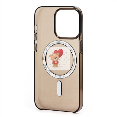 Чехол-накладка для Apple iPhone 14 Pro (черный) ORG PC Clear Case SafeMag Чехол-накладка для Apple iPhone 14 Pro (черный) ORG PC Clear Case SafeMag