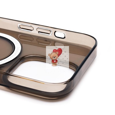 Чехол-накладка для Apple iPhone 14 Pro (черный) ORG PC Clear Case SafeMag Чехол-накладка для Apple iPhone 14 Pro (черный) ORG PC Clear Case SafeMag