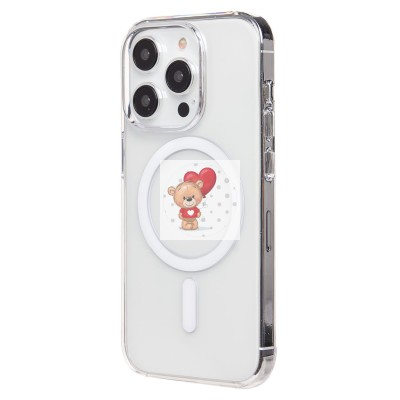 Чехол-накладка для Apple iPhone 14 Pro (прозрачный) ORG PC Clear Case SafeMag Чехол-накладка для Apple iPhone 14 Pro (прозрачный) ORG PC Clear Case SafeMag