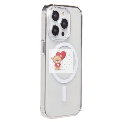 Чехол-накладка для Apple iPhone 14 Pro (прозрачный) ORG PC Clear Case SafeMag Чехол-накладка для Apple iPhone 14 Pro (прозрачный) ORG PC Clear Case SafeMag