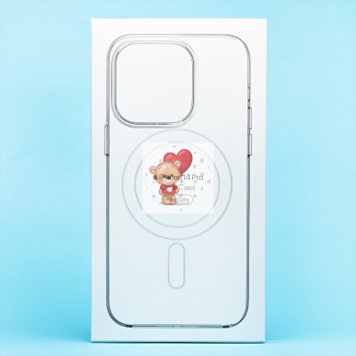Чехол-накладка для Apple iPhone 14 Pro (прозрачный) ORG PC Clear Case SafeMag Чехол-накладка для Apple iPhone 14 Pro (прозрачный) ORG PC Clear Case SafeMag