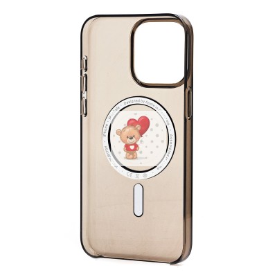 Чехол-накладка для Apple iPhone 15 Pro Max (черный) ORG PC Clear Case SafeMag Чехол-накладка для Apple iPhone 15 Pro Max (черный) ORG PC Clear Case SafeMag