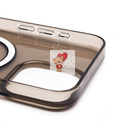 Чехол-накладка для Apple iPhone 15 Pro Max (черный) ORG PC Clear Case SafeMag Чехол-накладка для Apple iPhone 15 Pro Max (черный) ORG PC Clear Case SafeMag