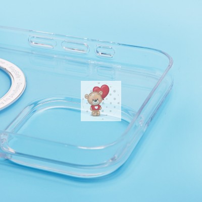 Чехол-накладка для Apple iPhone 15 Pro Max (прозрачный) ORG PC Clear Case SafeMag