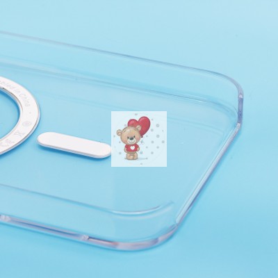 Чехол-накладка для Apple iPhone 15 Pro Max (прозрачный) ORG PC Clear Case SafeMag