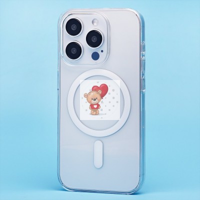 Чехол-накладка для Apple iPhone 15 Pro (прозрачный) ORG PC Clear Case SafeMag Чехол-накладка для Apple iPhone 15 Pro (прозрачный) ORG PC Clear Case SafeMag