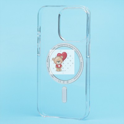 Чехол-накладка для Apple iPhone 15 Pro (прозрачный) ORG PC Clear Case SafeMag Чехол-накладка для Apple iPhone 15 Pro (прозрачный) ORG PC Clear Case SafeMag