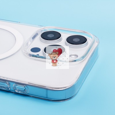 Чехол-накладка для Apple iPhone 15 Pro (прозрачный) ORG PC Clear Case SafeMag Чехол-накладка для Apple iPhone 15 Pro (прозрачный) ORG PC Clear Case SafeMag
