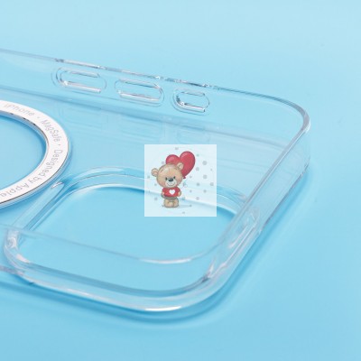 Чехол-накладка для Apple iPhone 15 Pro (прозрачный) ORG PC Clear Case SafeMag Чехол-накладка для Apple iPhone 15 Pro (прозрачный) ORG PC Clear Case SafeMag