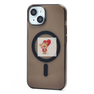 Чехол-накладка для Apple iPhone 15 (черный) ORG PC Clear Case SafeMag Чехол-накладка для Apple iPhone 15 (черный) ORG PC Clear Case SafeMag