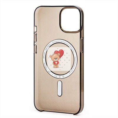 Чехол-накладка для Apple iPhone 15 (черный) ORG PC Clear Case SafeMag Чехол-накладка для Apple iPhone 15 (черный) ORG PC Clear Case SafeMag