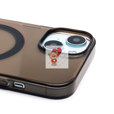 Чехол-накладка для Apple iPhone 15 (черный) ORG PC Clear Case SafeMag Чехол-накладка для Apple iPhone 15 (черный) ORG PC Clear Case SafeMag