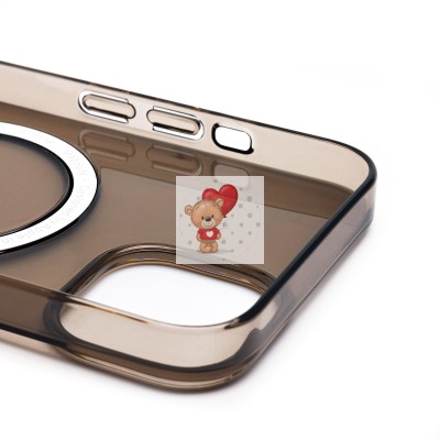 Чехол-накладка для Apple iPhone 15 (черный) ORG PC Clear Case SafeMag Чехол-накладка для Apple iPhone 15 (черный) ORG PC Clear Case SafeMag