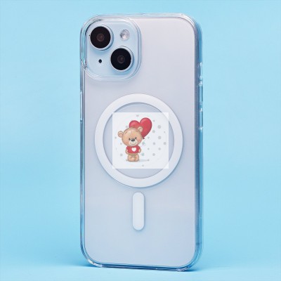 Чехол-накладка для Apple iPhone 15 (прозрачный) ORG PC Clear Case SafeMag Чехол-накладка для Apple iPhone 15 (прозрачный) ORG PC Clear Case SafeMag